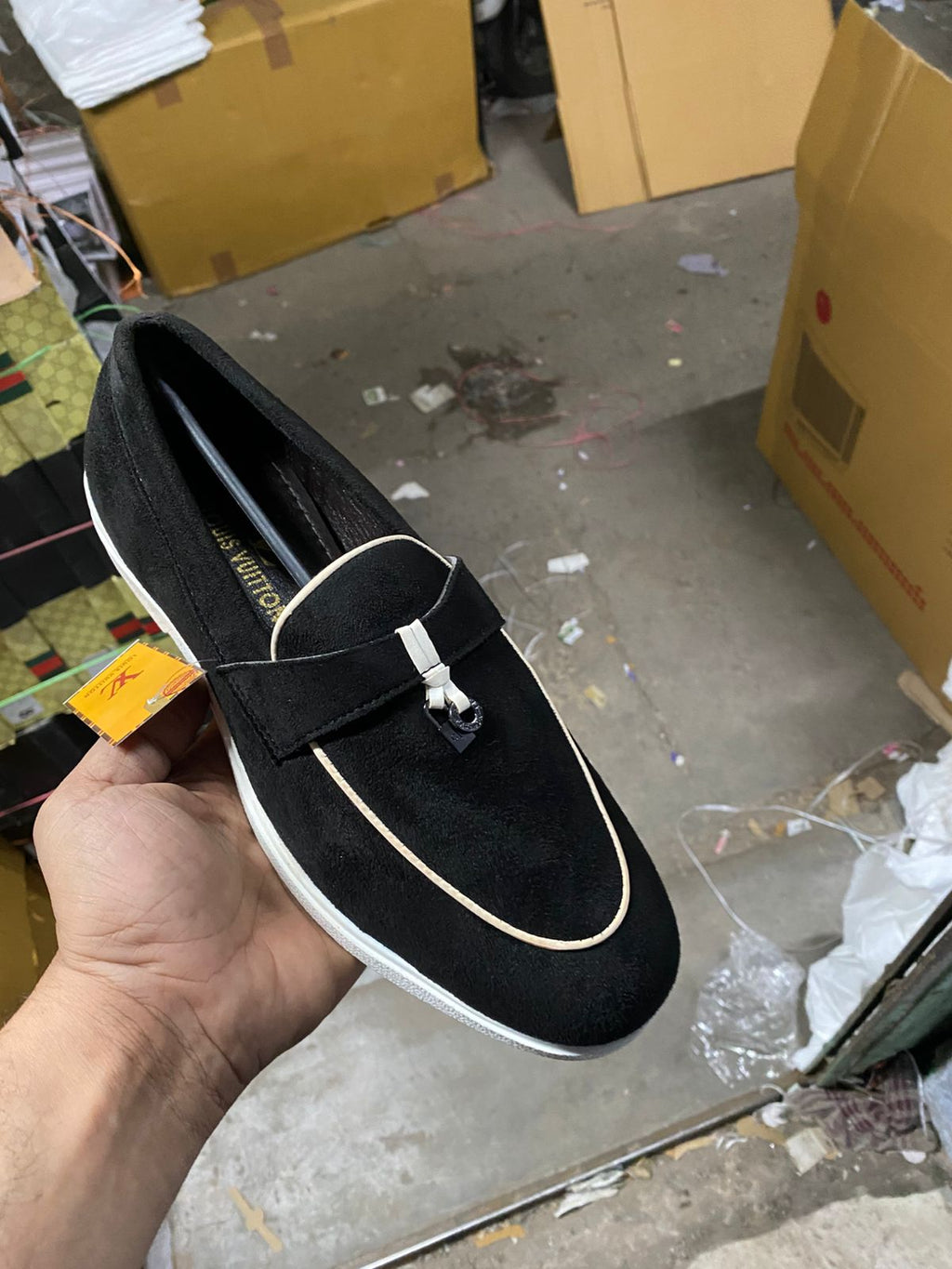 High quality suede loafers