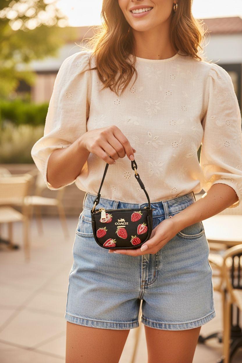 COACH TOP HANDLE MINI BAG