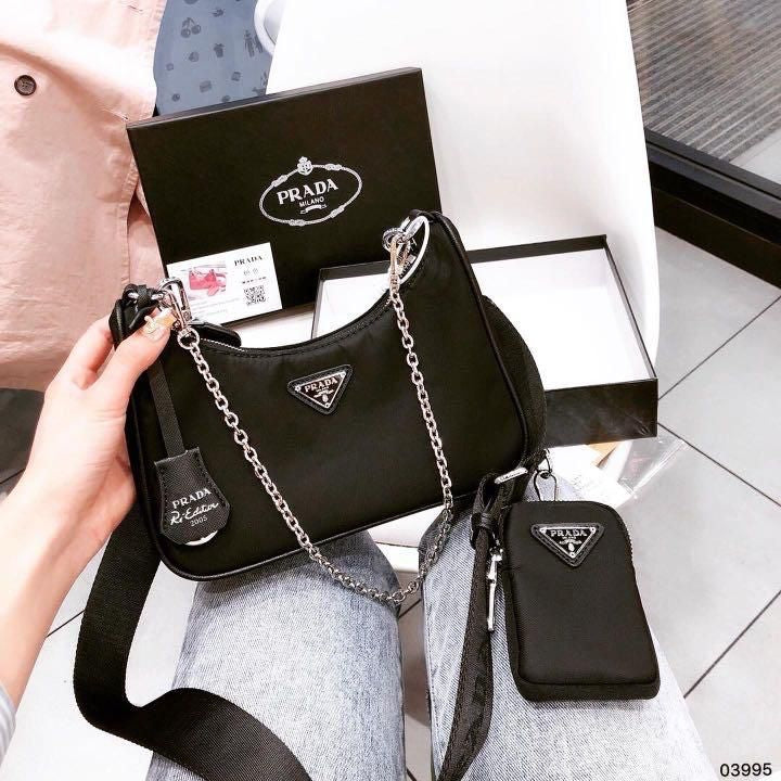 Nylon Parachute Material Crossbody Bag