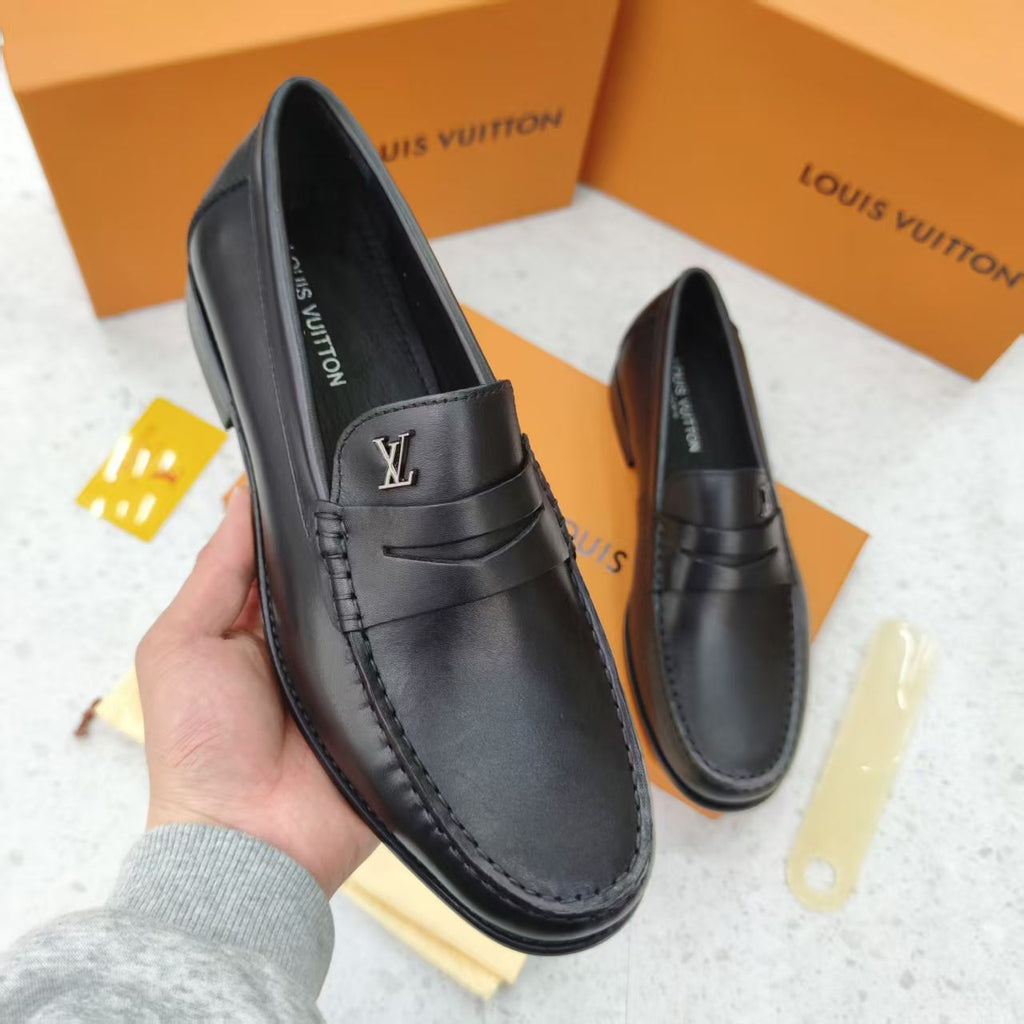 High end quality calf leather shoes