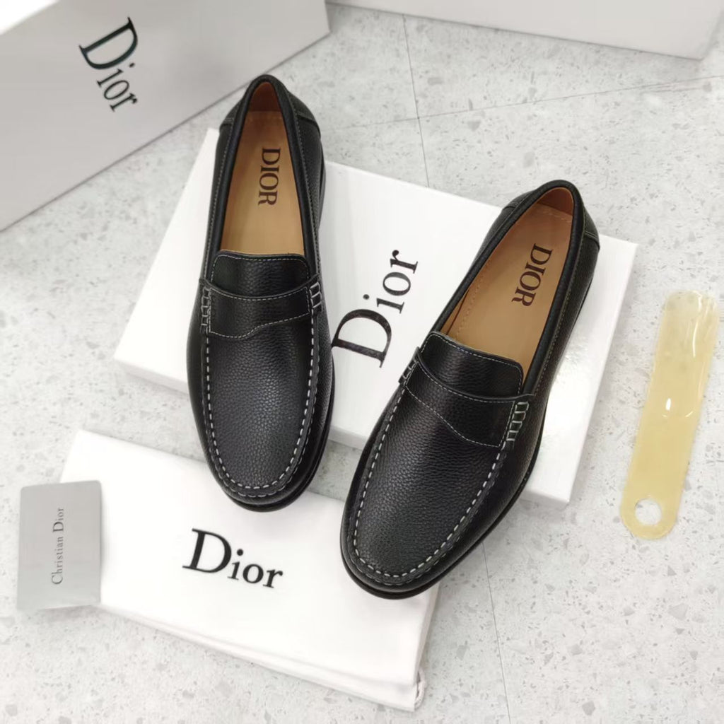 High end quality calf leather loafer