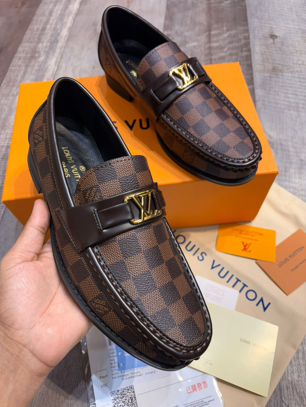 High end quality calf leather shoes