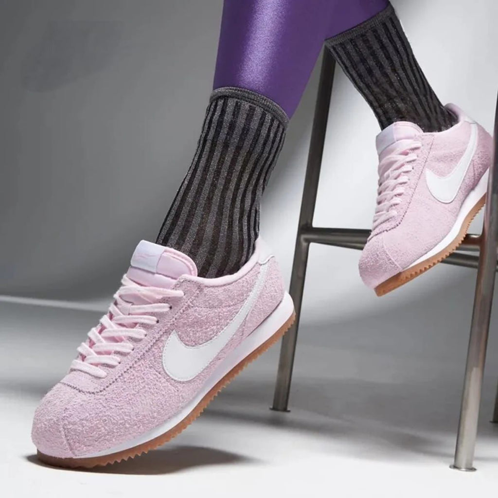 Cortez pink foam shoe