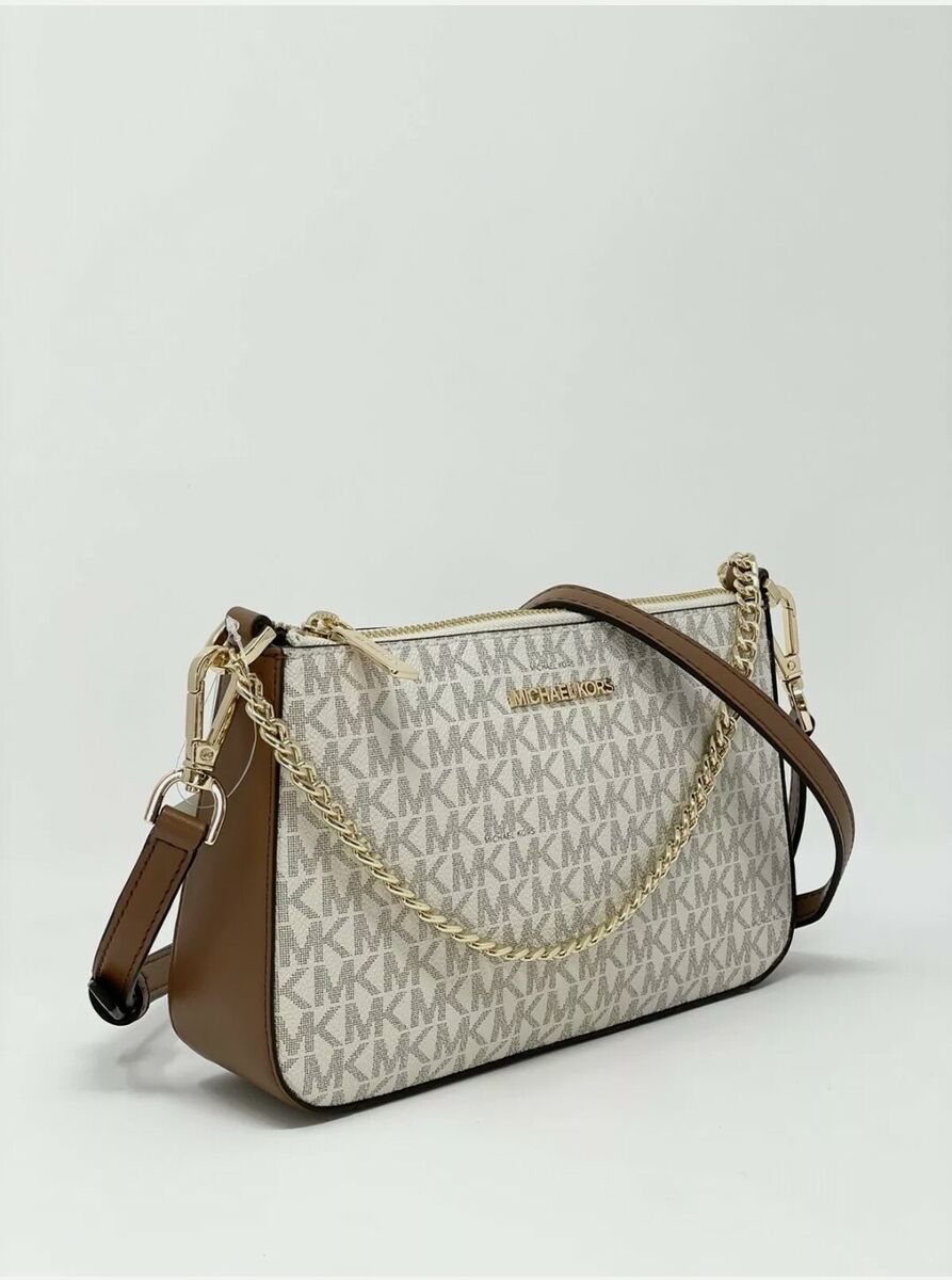 Signature leather sling bag