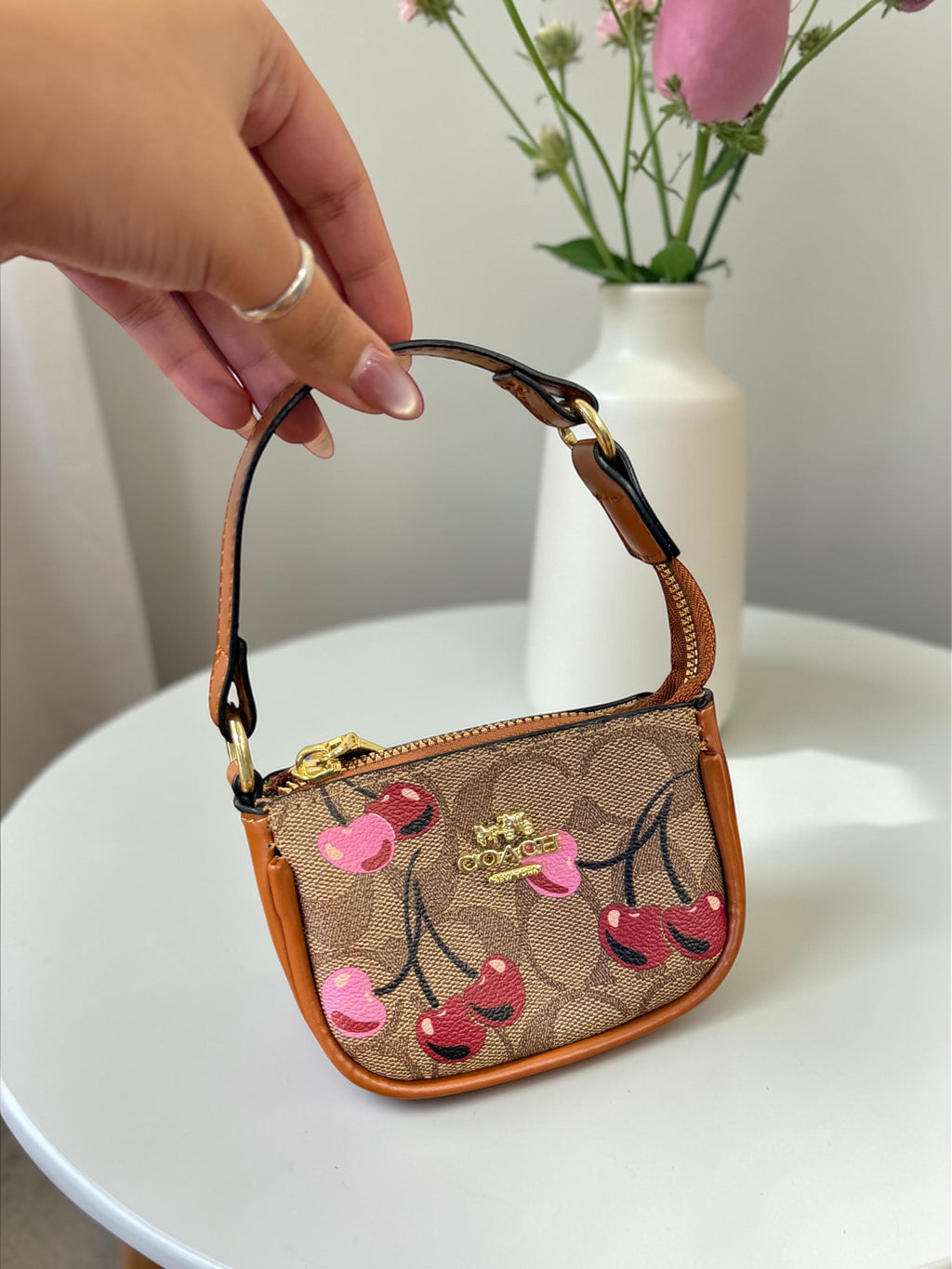 COACH TOP HANDLE MINI BAG