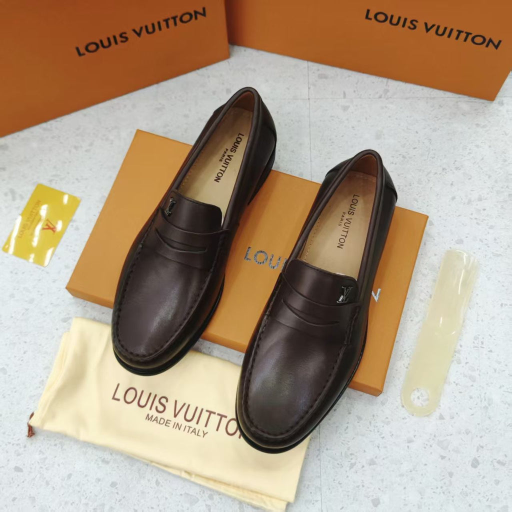 High end quality calf leather shoes
