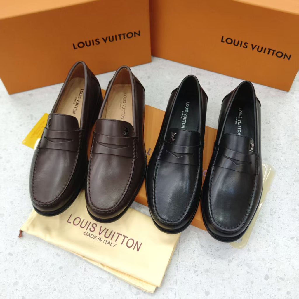 High end quality calf leather shoes