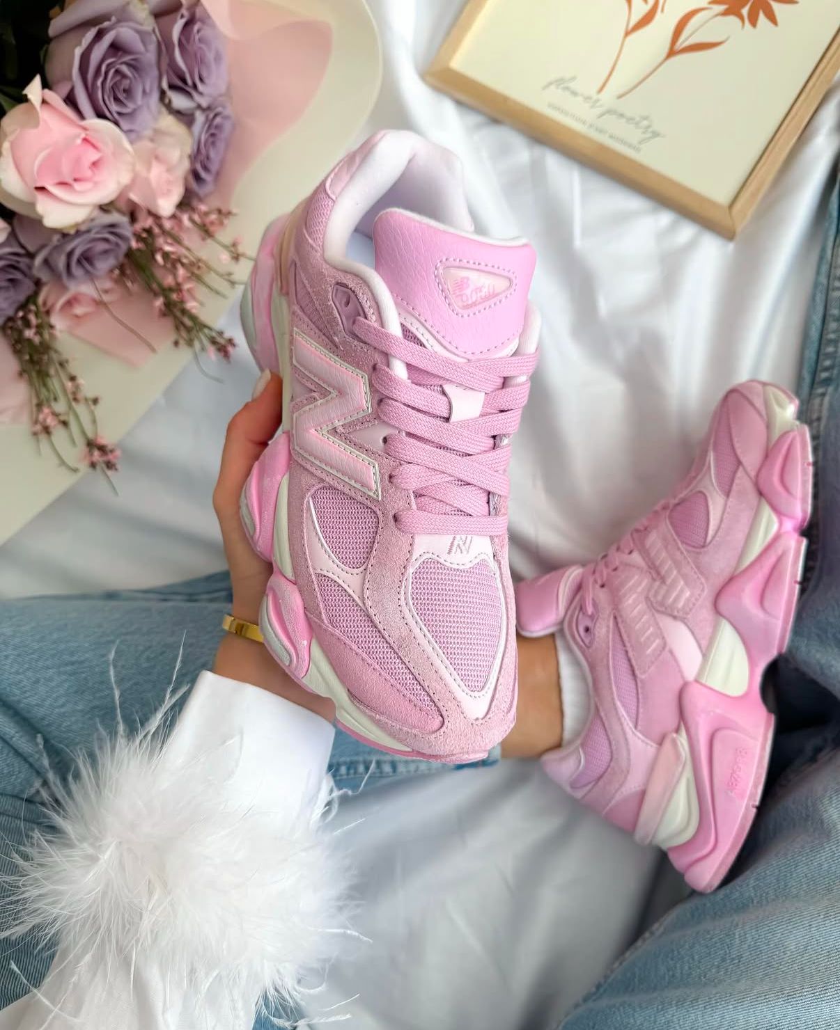 NB 9060 overdye pink