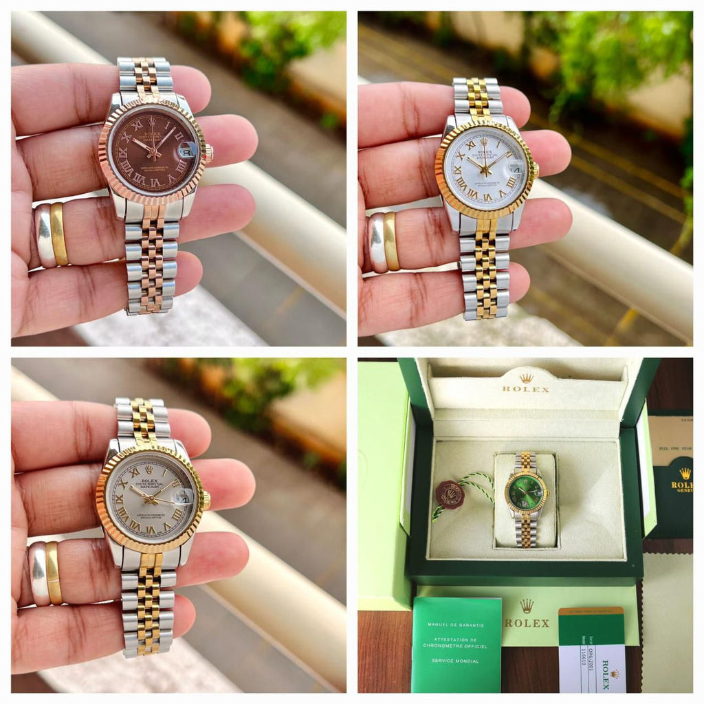 WOMEN'S DATEJUST ROSE GOLD WATCH
