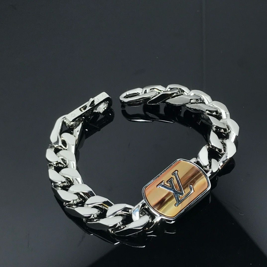 Luxury heavy chain bracelet