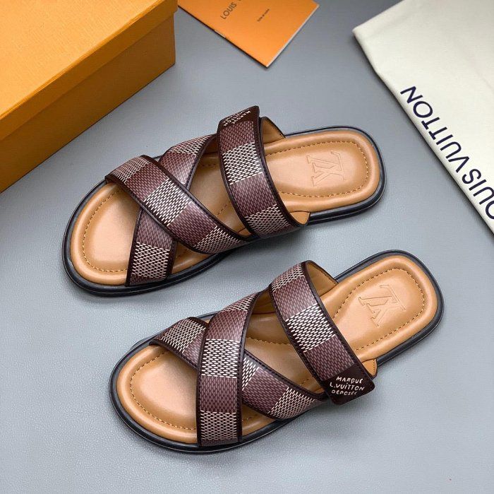Authentic leather quality sandals