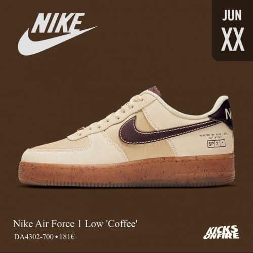 Airforce 1 Low Coffee
