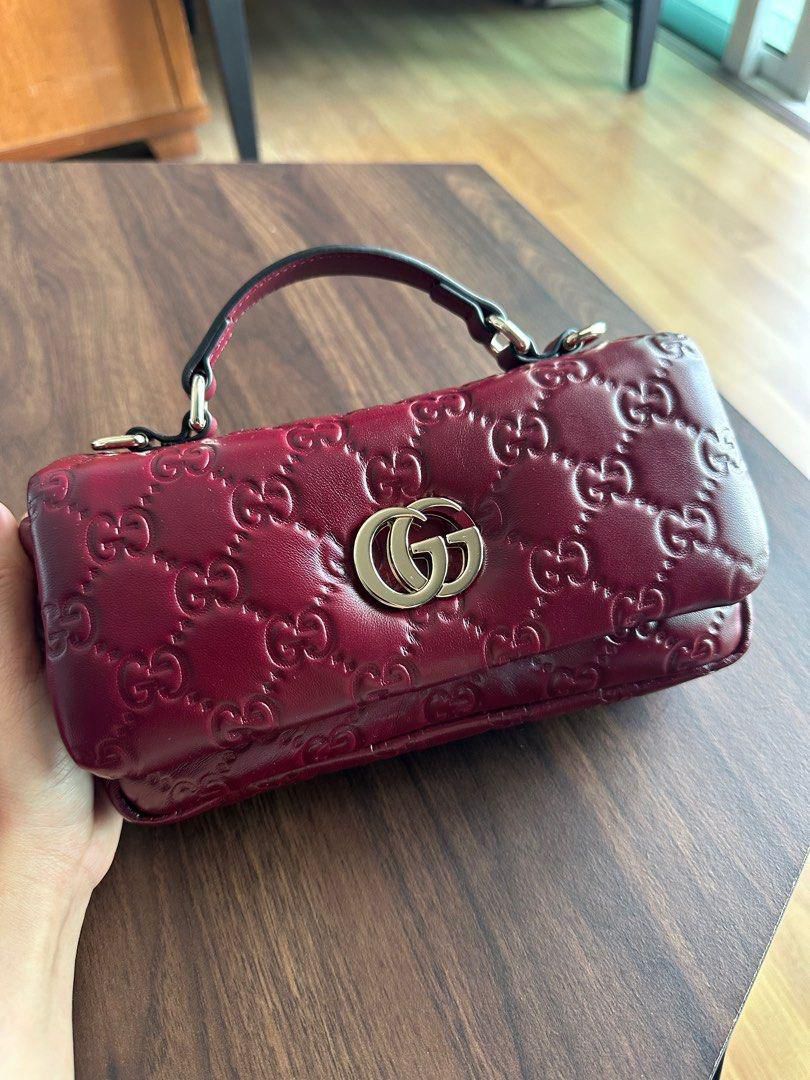 GG top handle shoulder bag