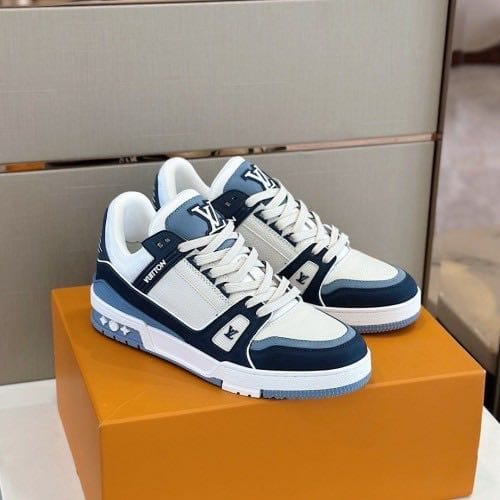 Street Style Trainer Sneaker Blue