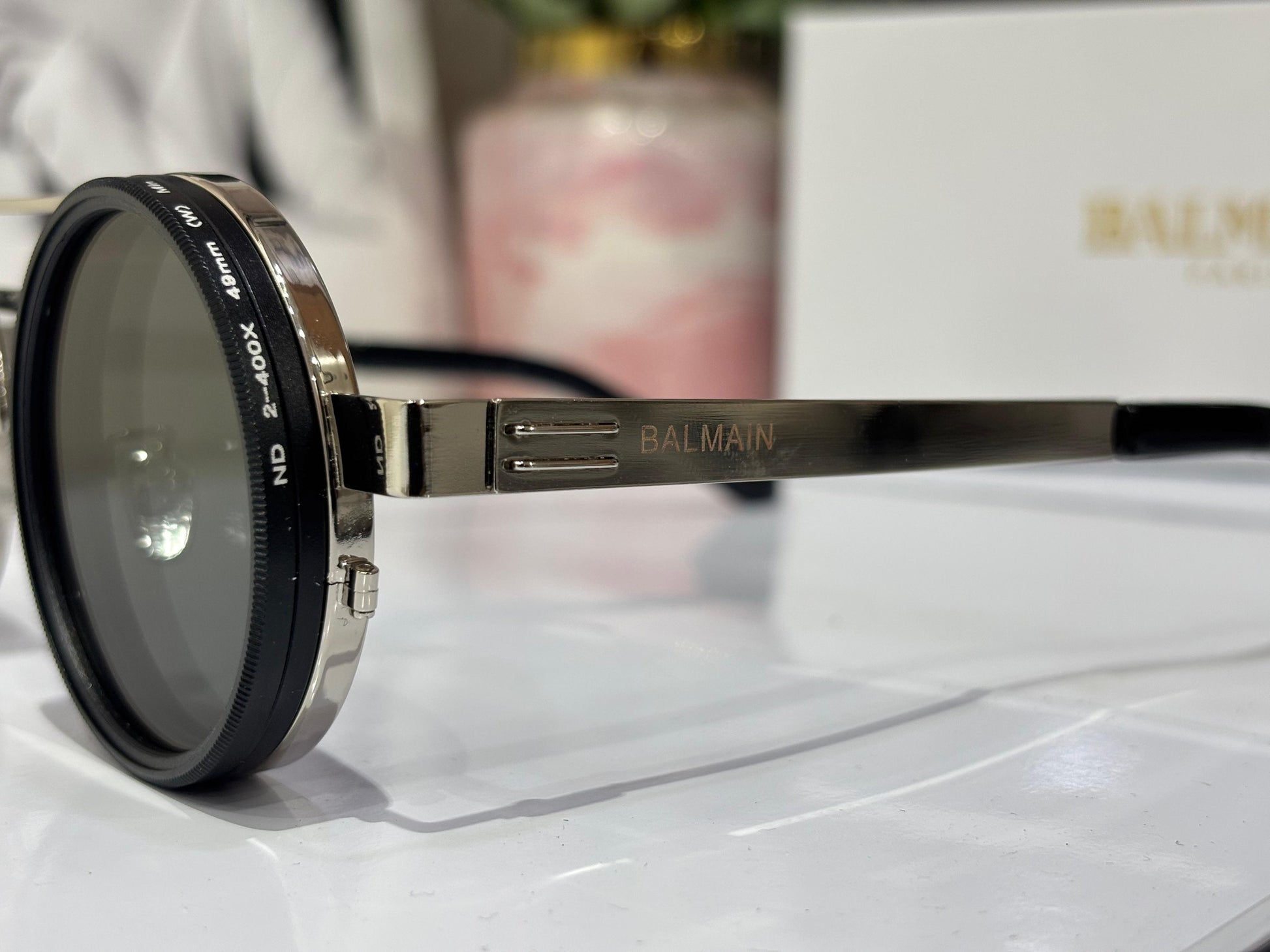 Luxury lens changing dark to light