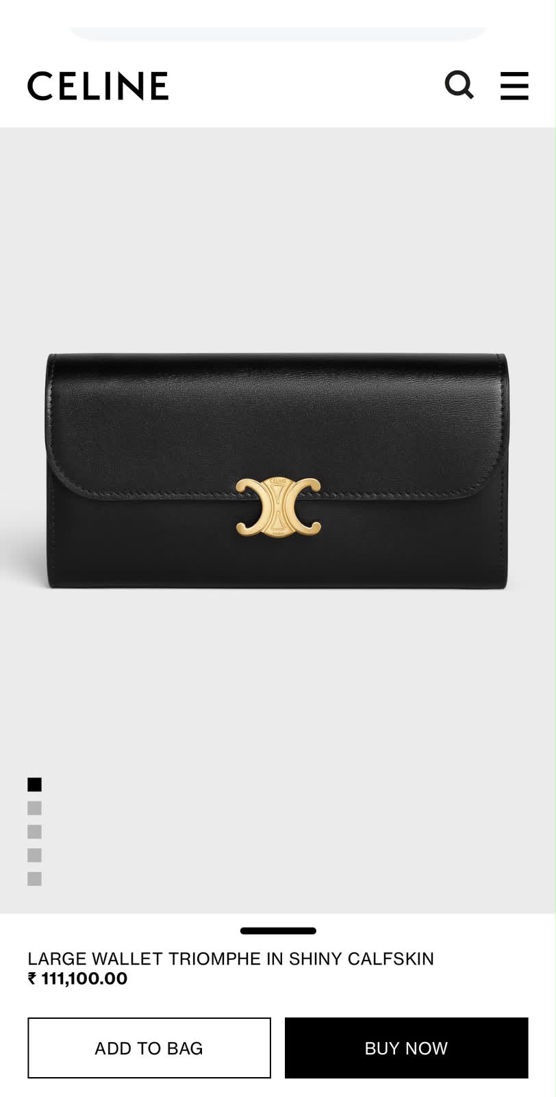 C Wallet With Sling
