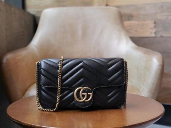 GG marmont with pouch premium shoulder bag
