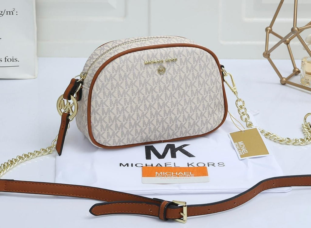 Jet set charm sling bags