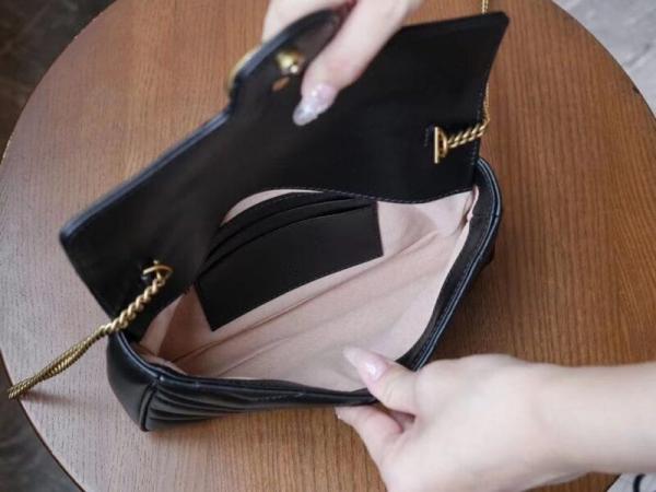 GG marmont with pouch premium shoulder bag