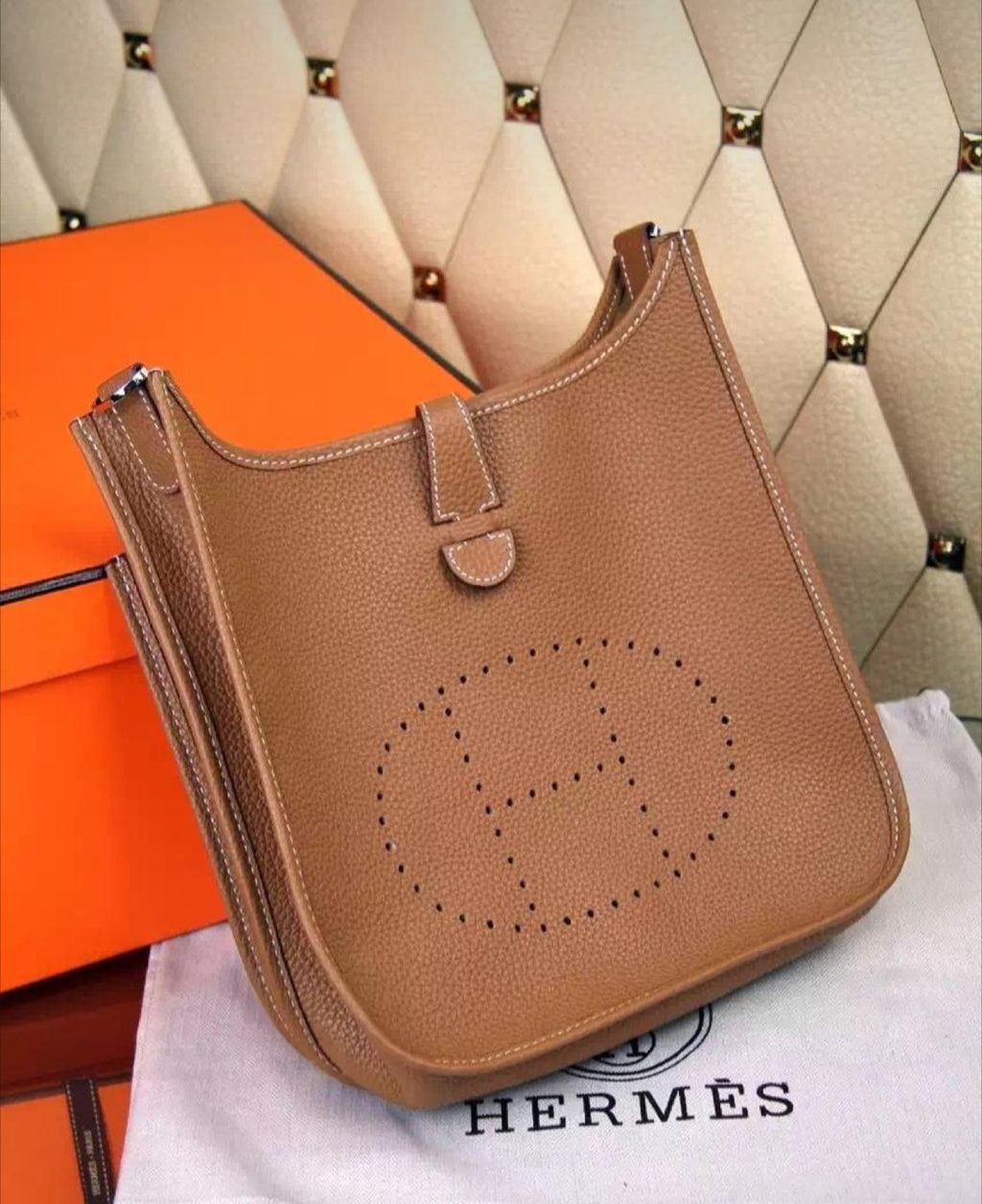 Clemence leather shoulder bag