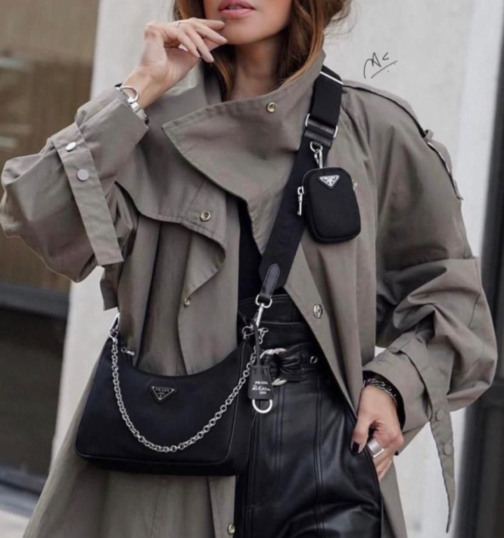RE-EDITION NYLON POCHETTE