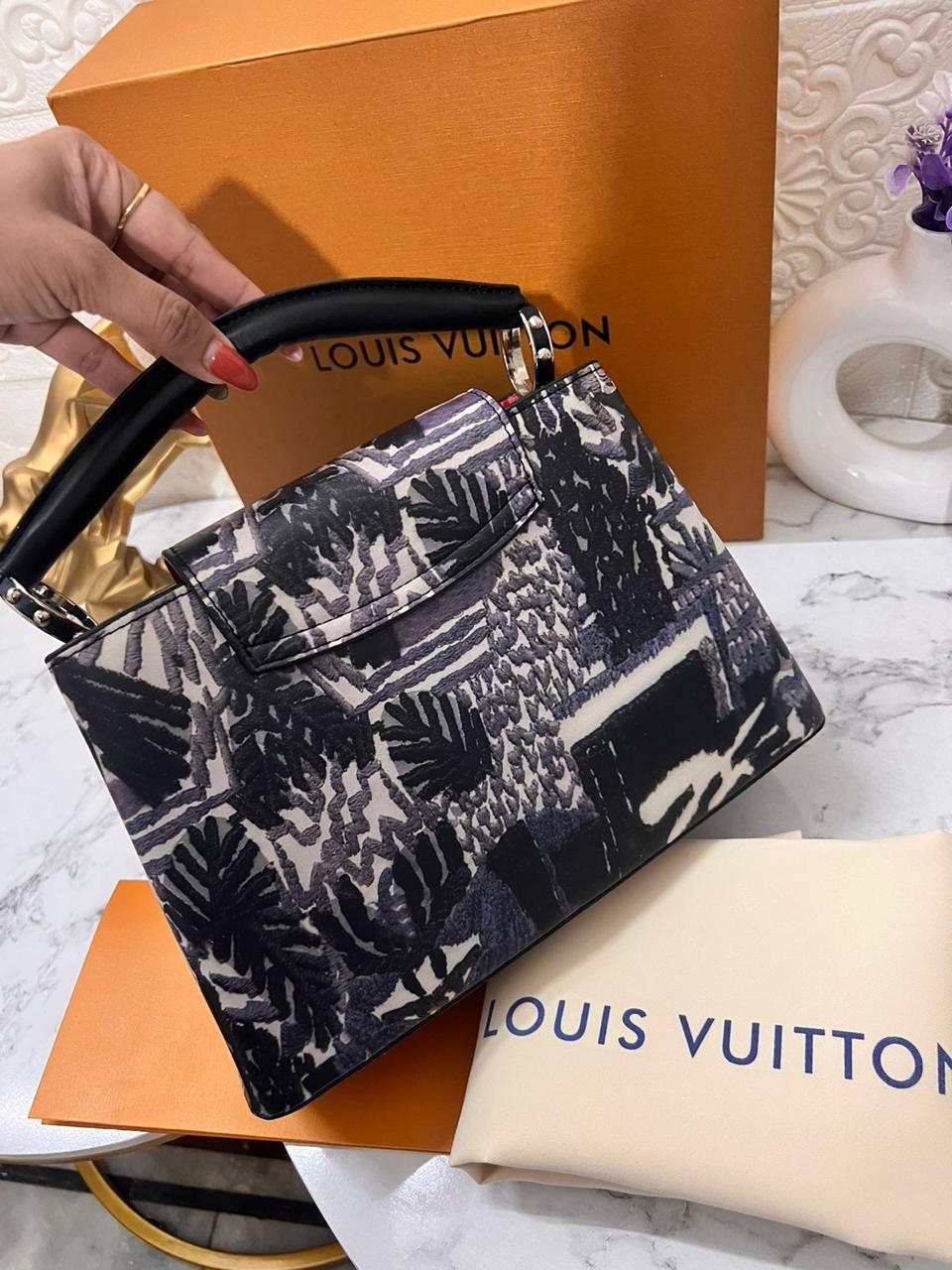 LV high quality leather bag